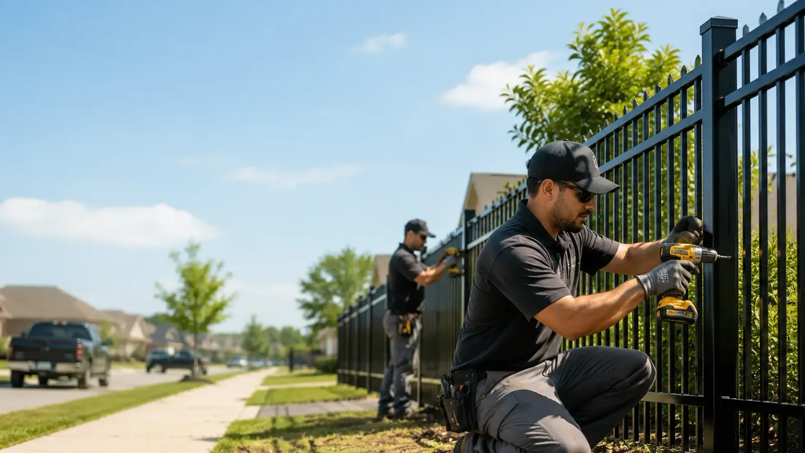 Metal Fence Installation in Adrian, MO